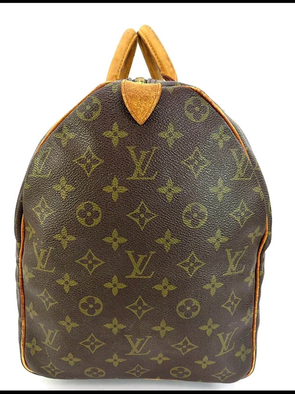 Louis Vuitton Brown Monogram Keepall Duffle Bag